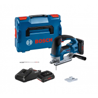 BOSCH GST 18V-155 BC akumulatora figūrzāģis 2x4.0Ah