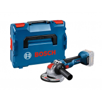 BOSCH GWX 18V-10 kampinis šlifuoklis SOLO L-Boxx