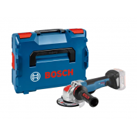 BOSCH  GWX 18V-10 PC kampinis šlifuoklis X-LOCK SOLO L-Boxx