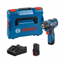 BOSCH GDS 12V-115 smūginis veržliasukis 2x3 Ah L-Boxx