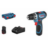 BOSCH GSR 12V-15 FC gręžtuvas - suktuvas 2x2 Ah L-Boxx