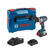 BOSCH GSR 18V-110 C gręžtuvas - suktuvas 2x4  Ah ProCore L-Boxx