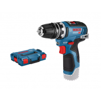 BOSCH GSR 12V-35 FC gręžtuvas - suktuvas + 1 antgaliai SOLO L-Boxx