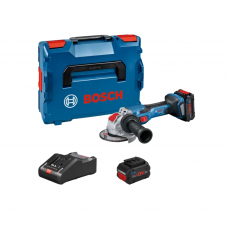 BOSCH GWX 18V-15 C  kampinis šlifuoklis 2x8 Ah ProCore L-Boxx