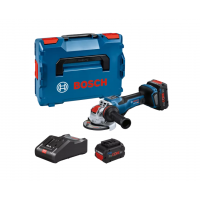 BOSCH GWX 18V-15 PSC kampinis šlifuoklis 2x8 Ah ProCore L-Boxx