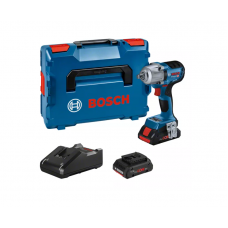 BOSCH GDS 18V-450 HC smūginis veržliasukis 2x4 Ah ProCore L-Boxx