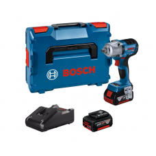 BOSCH GDS 18V-450 PC smūginis veržliasukis 2x5 Ah L-Boxx