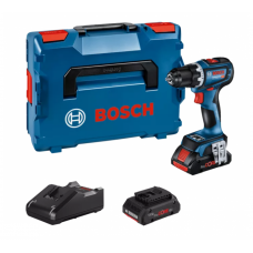 BOSCH GSR 18V-90 C gręžtuvas - suktuvas 2x4 Ah ProCore L-Boxx