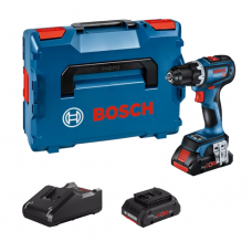 BOSCH GSR 18V-90 C gręžtuvas - suktuvas 2x4 Ah ProCore L-Boxx