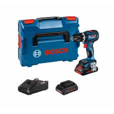 BOSCH GSB 18V-90 C smūginis gręžtuvas - suktuvas  2x4 Ah ProCore L-Boxx