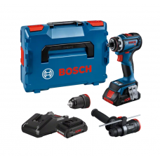 BOSCH GSR 18V-90 FC gręžtuvas - suktuvas + 2 adapteriai 2x4 Ah ProCore L-Boxx