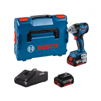 BOSCH GDS 18V-330 HC smūginis veržliasukis 2x5 Ah L-Boxx