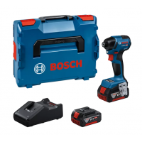 BOSCH GDR 18V-220 C smūginis suktuvas 2x5 Ah L-Boxx