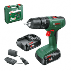 BOSCH EasyImpact 18V-40 smūginis gręžtuvas - suktuvas 2x2 Ah